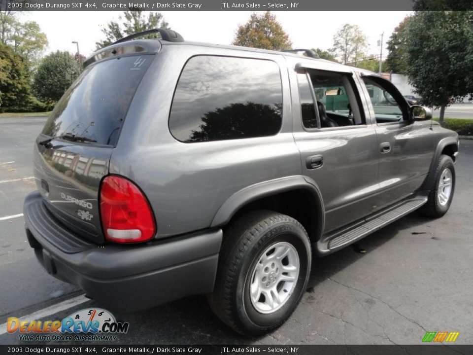 2003 Dodge Durango SXT 4x4 Graphite Metallic / Dark Slate Gray Photo #6