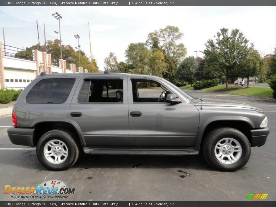 2003 Dodge Durango SXT 4x4 Graphite Metallic / Dark Slate Gray Photo #7