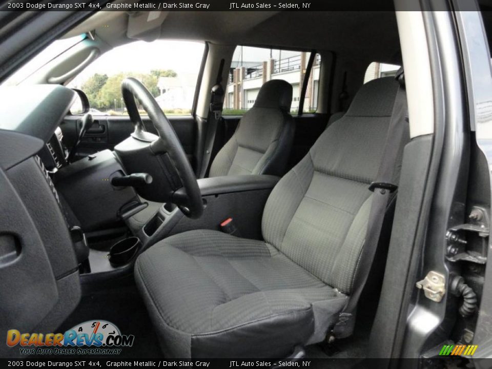 Dark Slate Gray Interior - 2003 Dodge Durango SXT 4x4 Photo #11