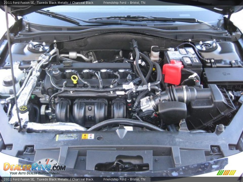 2011 Ford Fusion SE 2.5 Liter DOHC 16-Valve VVT Duratec 4 Cylinder Engine Photo #10