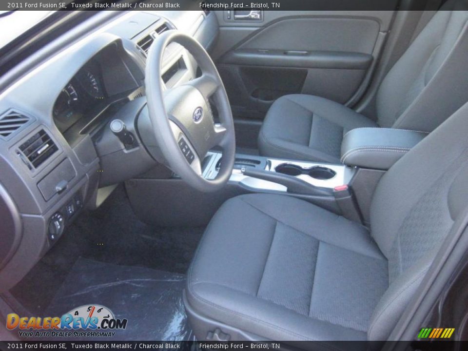 Charcoal Black Interior - 2011 Ford Fusion SE Photo #12