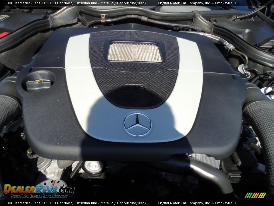 2008 Mercedes-Benz CLK 350 Cabriolet 3.5 Liter DOHC 24-Valve VVT V6 Engine Photo #25