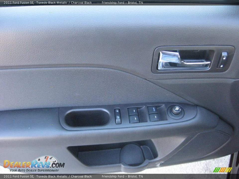 2011 Ford Fusion SE Tuxedo Black Metallic / Charcoal Black Photo #14