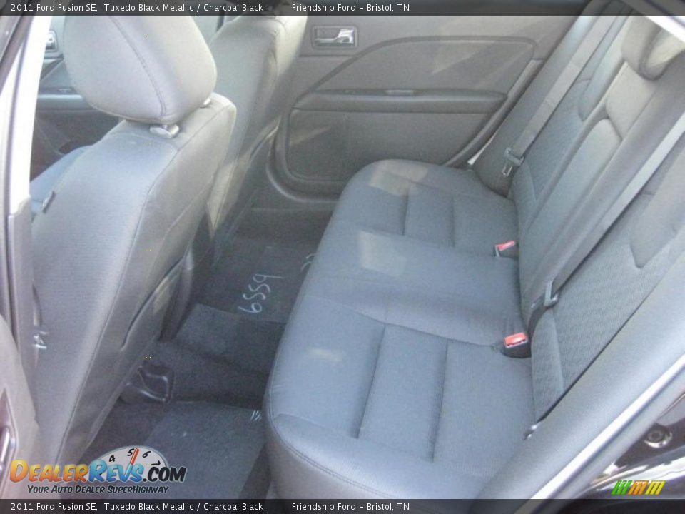 Charcoal Black Interior - 2011 Ford Fusion SE Photo #15