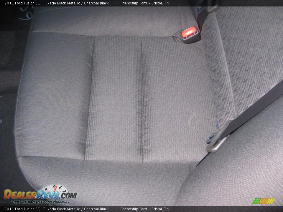 2011 Ford Fusion SE Tuxedo Black Metallic / Charcoal Black Photo #16