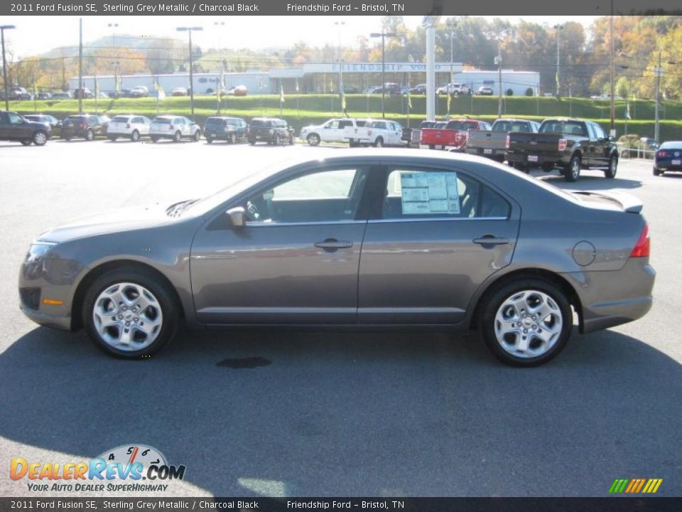 2011 Ford Fusion SE Sterling Grey Metallic / Charcoal Black Photo #1