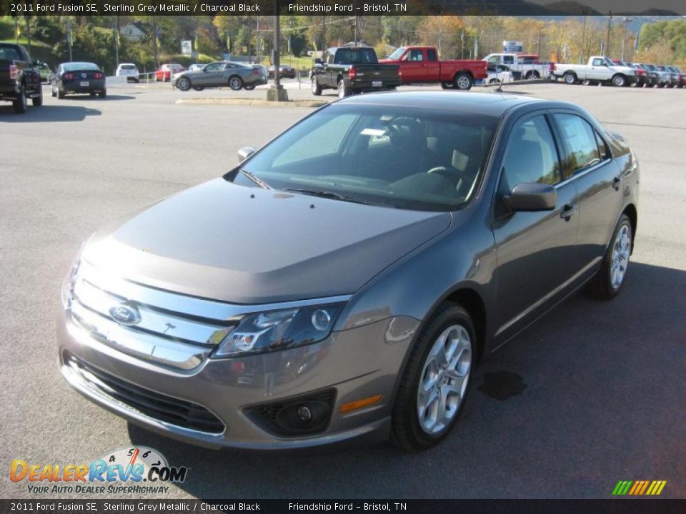 2011 Ford Fusion SE Sterling Grey Metallic / Charcoal Black Photo #2