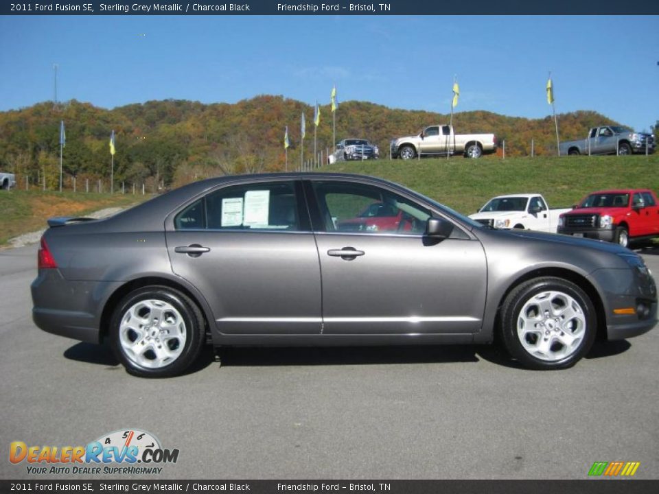 2011 Ford Fusion SE Sterling Grey Metallic / Charcoal Black Photo #5