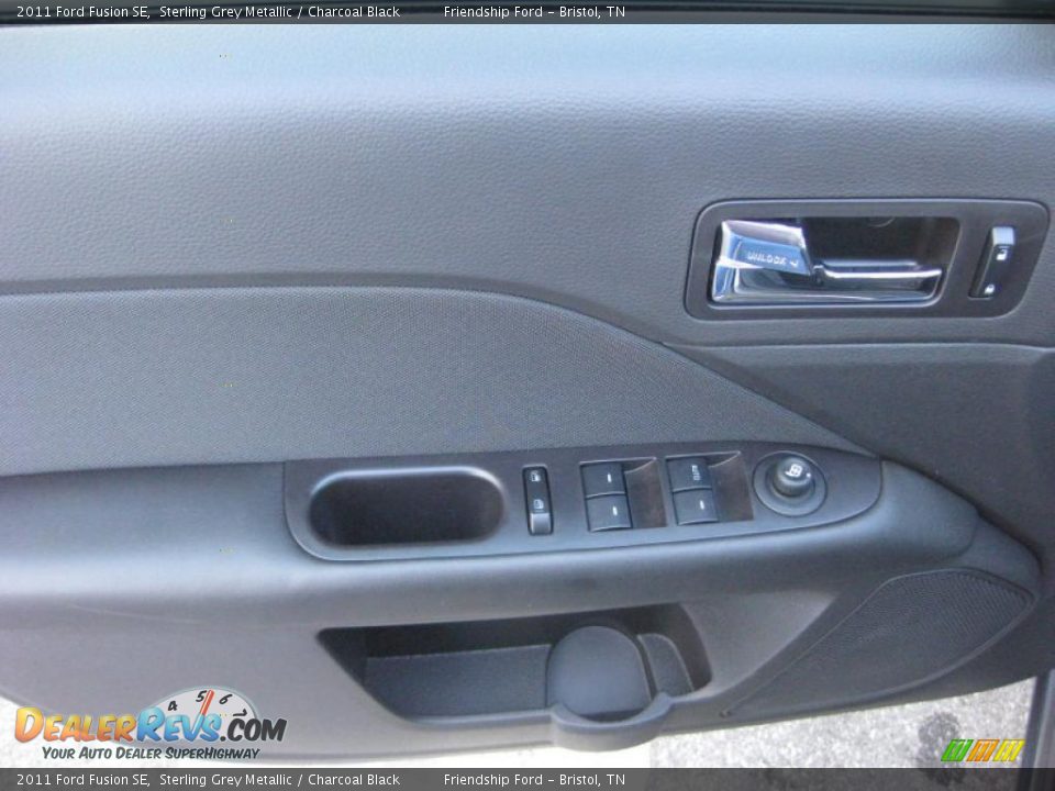 2011 Ford Fusion SE Sterling Grey Metallic / Charcoal Black Photo #14