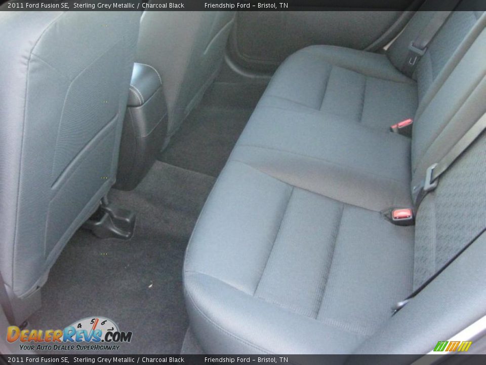 2011 Ford Fusion SE Sterling Grey Metallic / Charcoal Black Photo #15