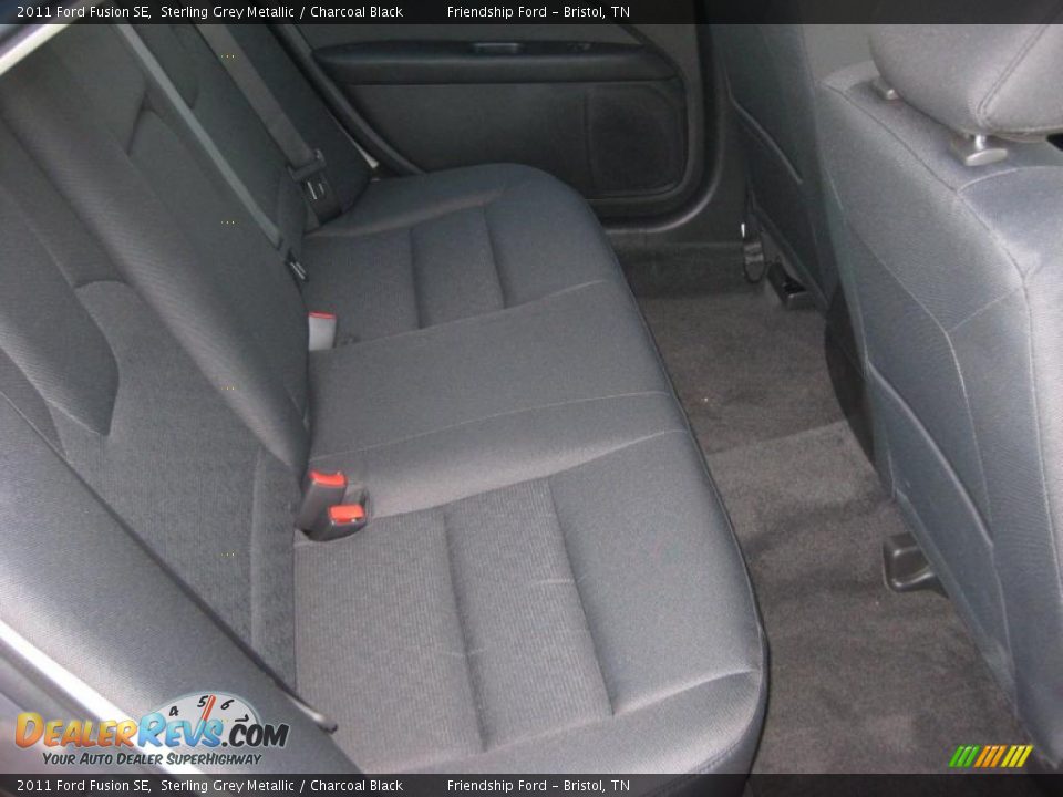 2011 Ford Fusion SE Sterling Grey Metallic / Charcoal Black Photo #21