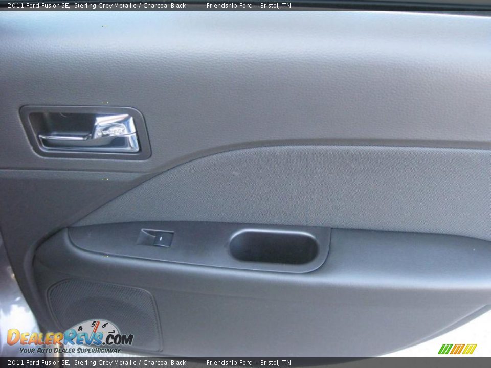2011 Ford Fusion SE Sterling Grey Metallic / Charcoal Black Photo #23