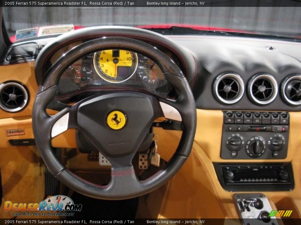 Dashboard of 2005 Ferrari 575 Superamerica Roadster F1 Photo #8