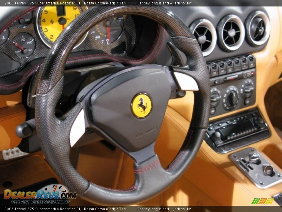 2005 Ferrari 575 Superamerica Roadster F1 Steering Wheel Photo #9