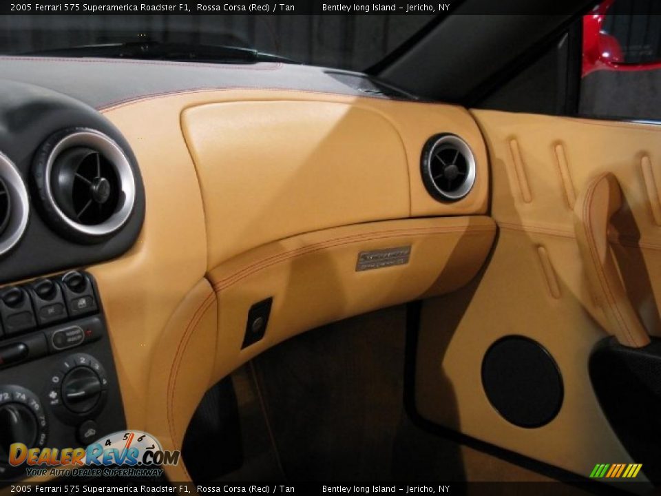 Tan Interior - 2005 Ferrari 575 Superamerica Roadster F1 Photo #13