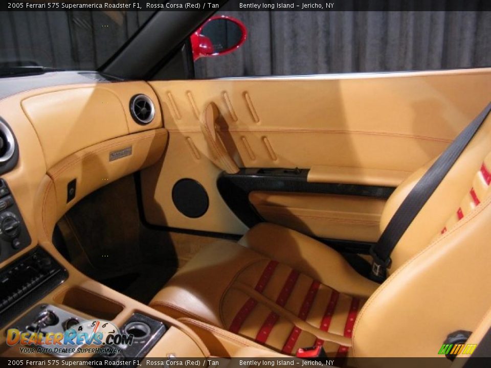 Tan Interior - 2005 Ferrari 575 Superamerica Roadster F1 Photo #14