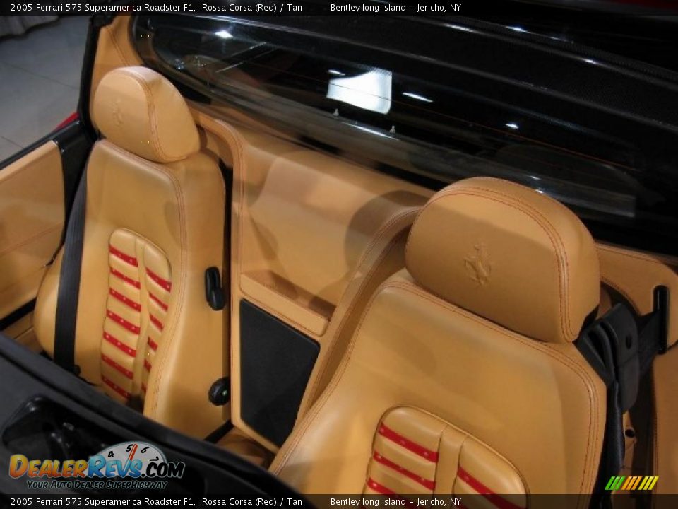 Tan Interior - 2005 Ferrari 575 Superamerica Roadster F1 Photo #15