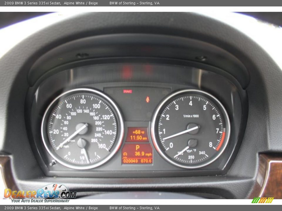 2009 BMW 3 Series 335xi Sedan Alpine White / Beige Photo #26