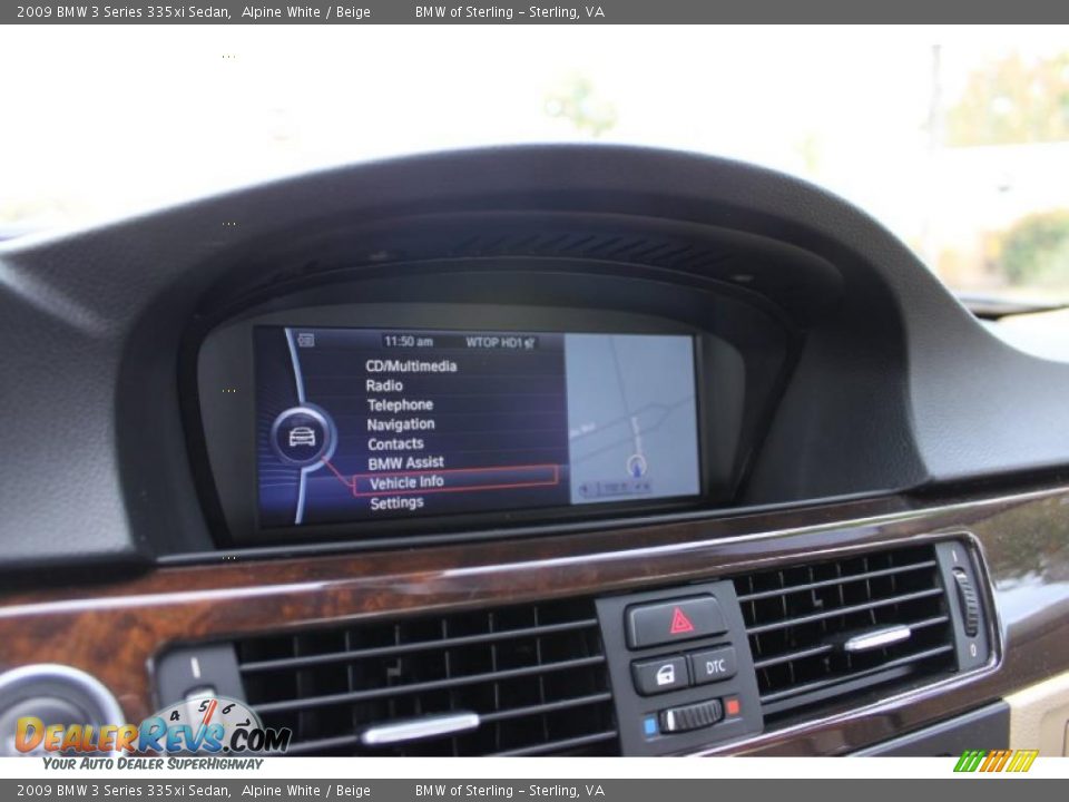 2009 BMW 3 Series 335xi Sedan Alpine White / Beige Photo #32