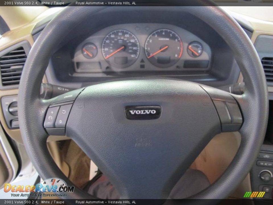 2001 Volvo S60 2.4 Steering Wheel Photo #19