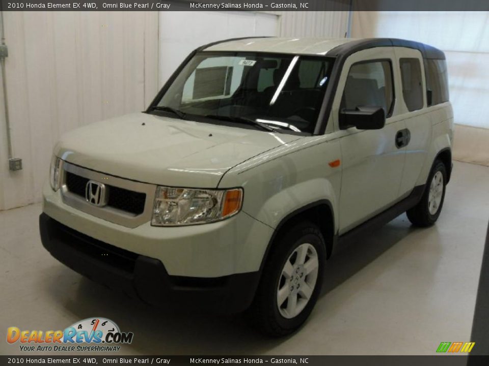 2010 Honda Element EX 4WD Omni Blue Pearl / Gray Photo #1