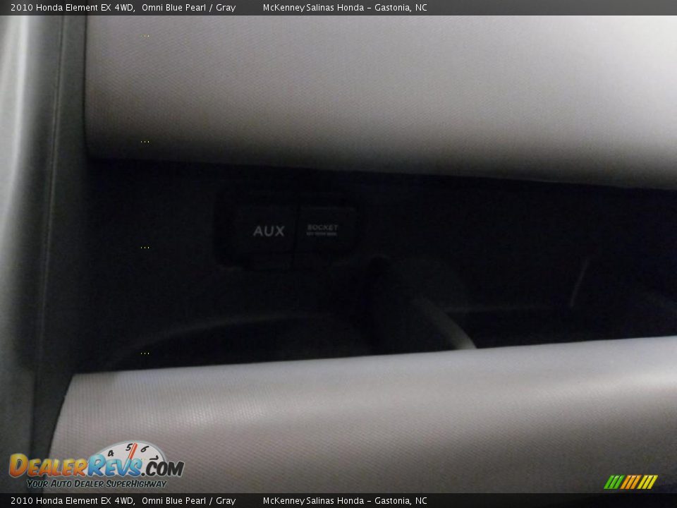 2010 Honda Element EX 4WD Omni Blue Pearl / Gray Photo #16