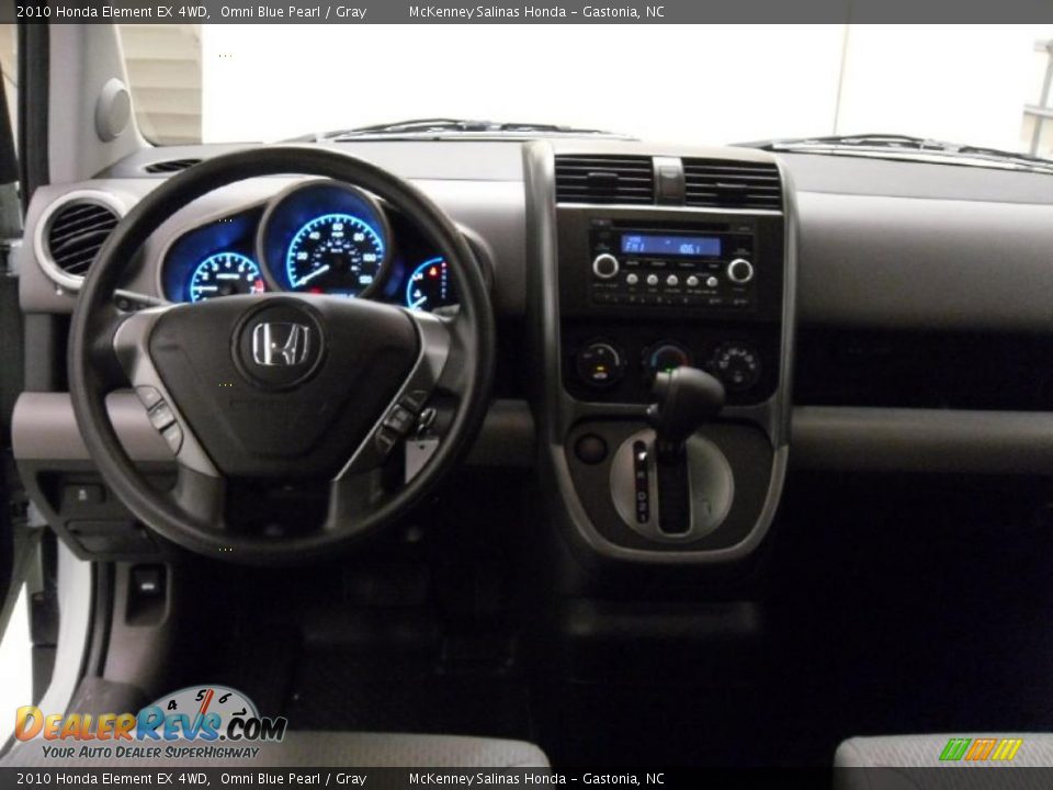 2010 Honda Element EX 4WD Omni Blue Pearl / Gray Photo #18