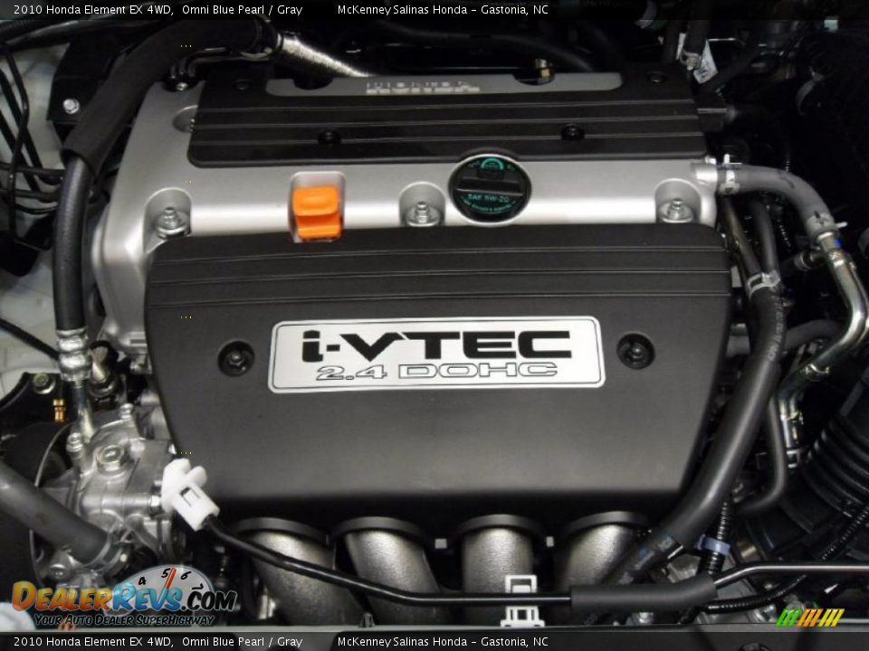 2010 Honda Element EX 4WD 2.4 Liter DOHC 16-Valve i-VTEC 4 Cylinder Engine Photo #32