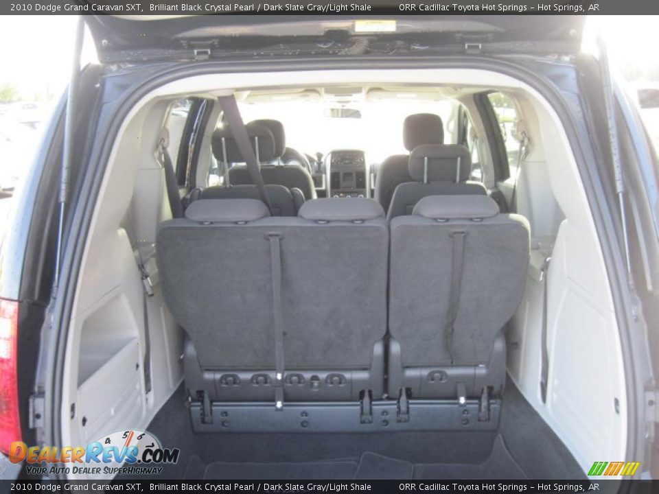2010 Dodge Grand Caravan SXT Brilliant Black Crystal Pearl / Dark Slate Gray/Light Shale Photo #15
