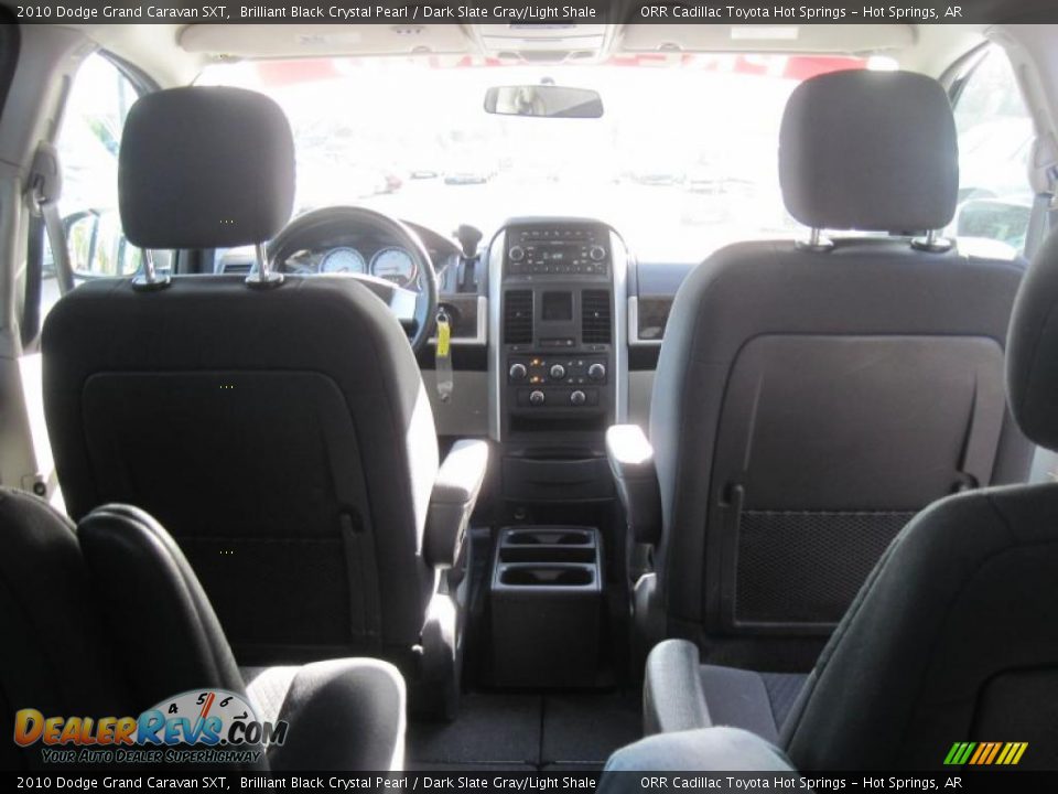2010 Dodge Grand Caravan SXT Brilliant Black Crystal Pearl / Dark Slate Gray/Light Shale Photo #16
