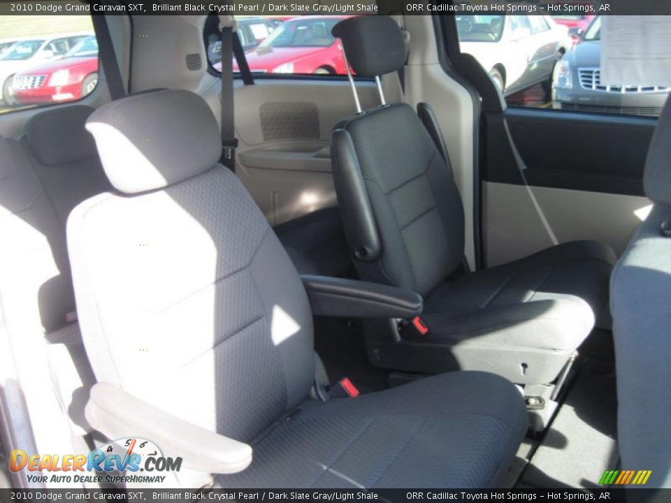 2010 Dodge Grand Caravan SXT Brilliant Black Crystal Pearl / Dark Slate Gray/Light Shale Photo #18