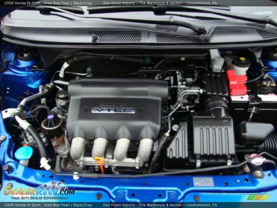 2008 Honda Fit Sport 1.5 Liter SOHC 16-Valve VTEC 4 Cylinder Engine Photo #31