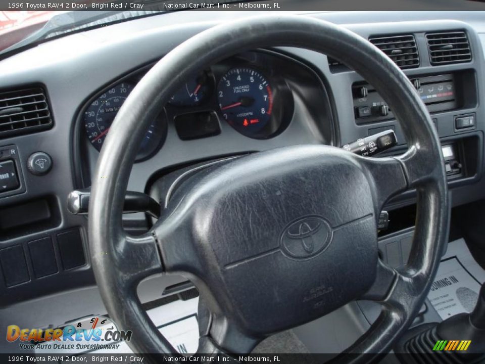1996 Toyota RAV4 2 Door Steering Wheel Photo #13
