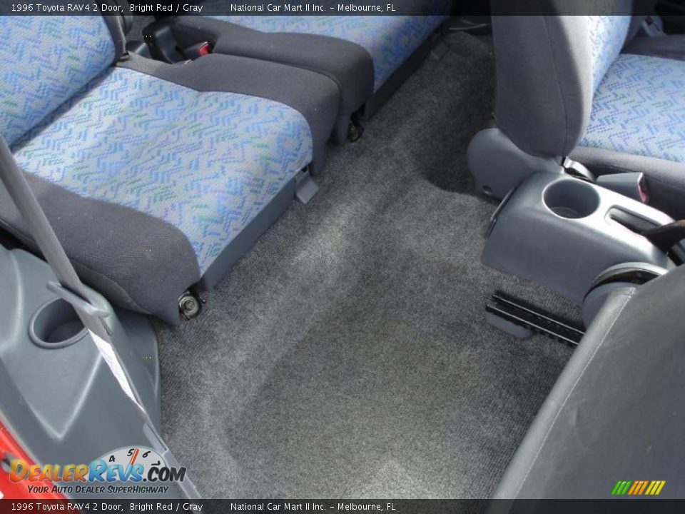 Gray Interior - 1996 Toyota RAV4 2 Door Photo #21