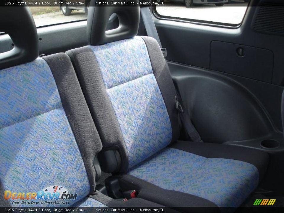 Gray Interior - 1996 Toyota RAV4 2 Door Photo #22