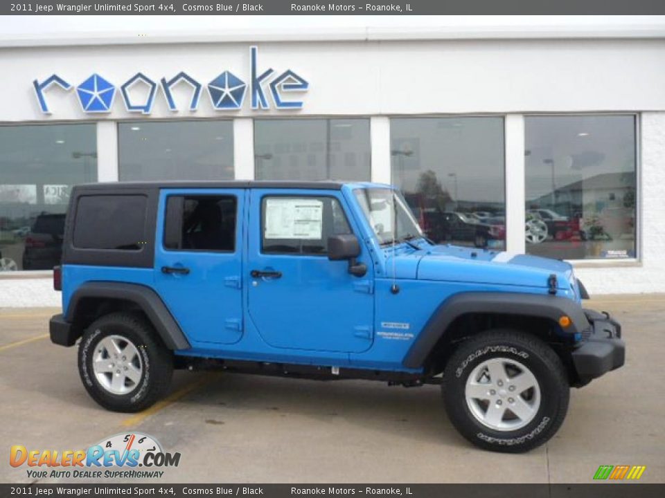 Cosmo blue jeep wrangler unlimited #4