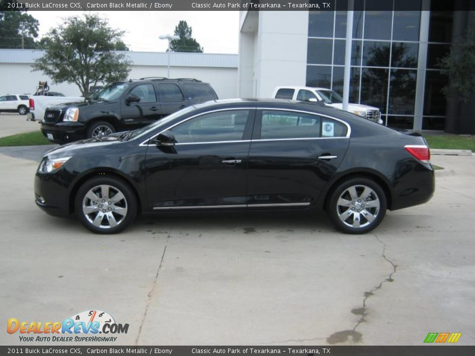 2011 Buick LaCrosse CXS Carbon Black Metallic / Ebony Photo #2