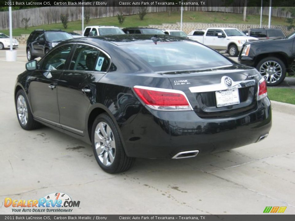 2011 Buick LaCrosse CXS Carbon Black Metallic / Ebony Photo #3