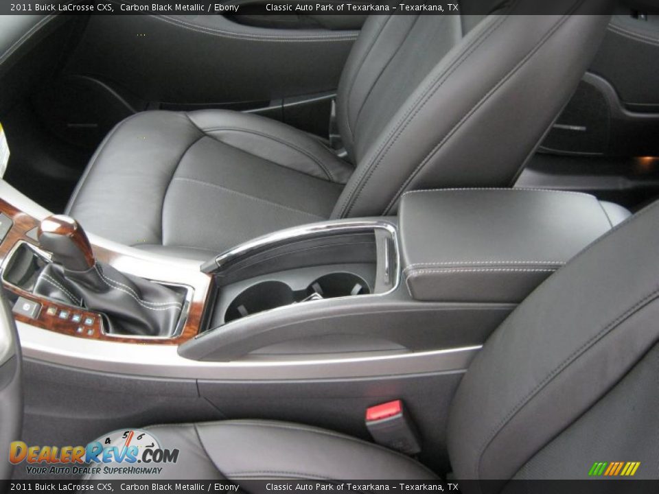 2011 Buick LaCrosse CXS Carbon Black Metallic / Ebony Photo #12