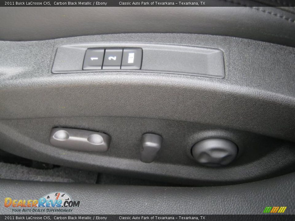 2011 Buick LaCrosse CXS Carbon Black Metallic / Ebony Photo #15