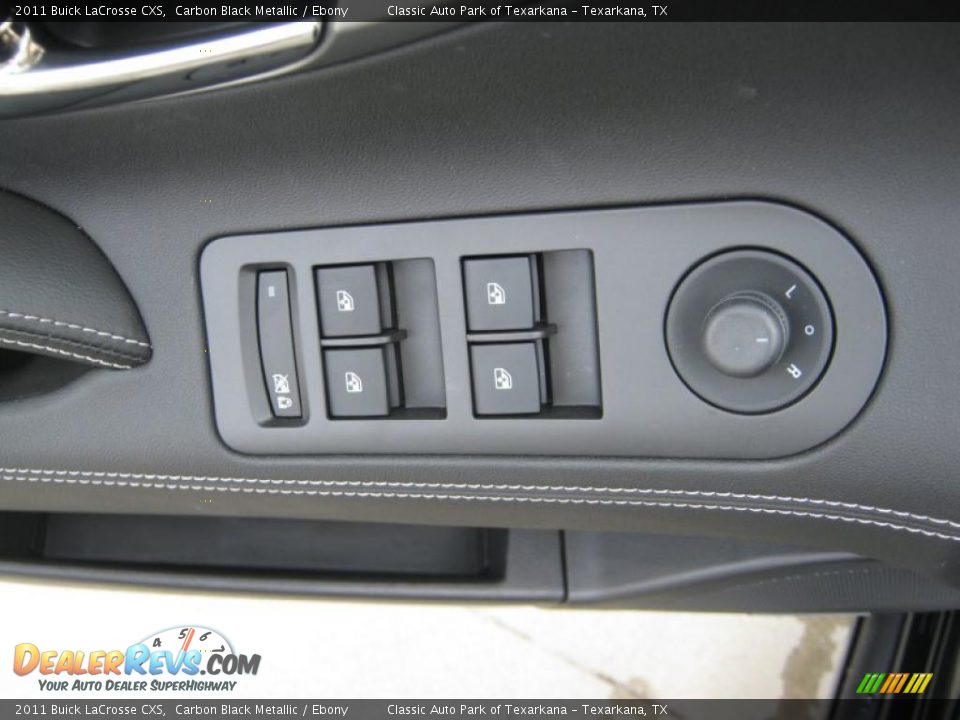 2011 Buick LaCrosse CXS Carbon Black Metallic / Ebony Photo #18