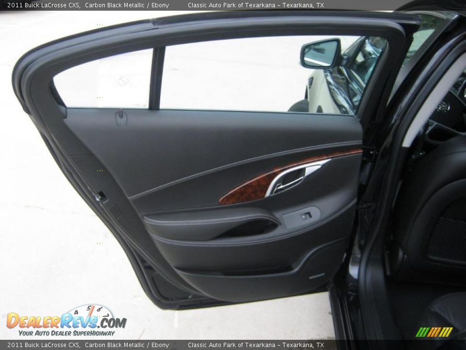 2011 Buick LaCrosse CXS Carbon Black Metallic / Ebony Photo #19