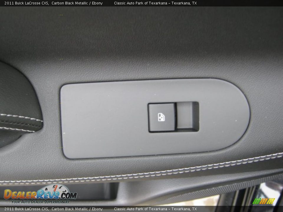 2011 Buick LaCrosse CXS Carbon Black Metallic / Ebony Photo #20