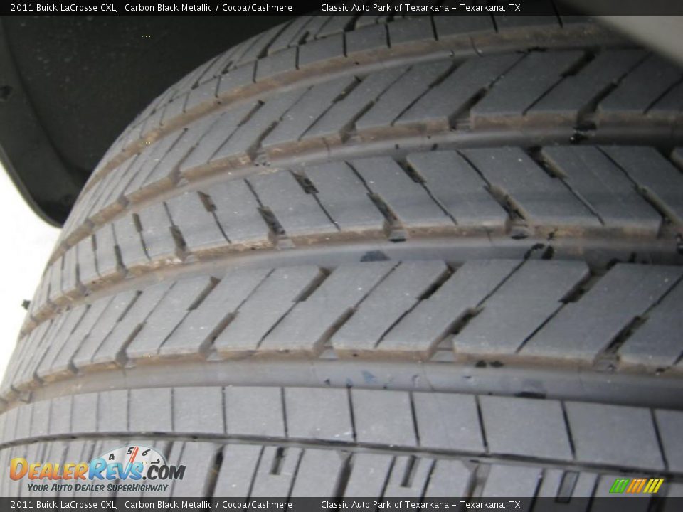 2011 Buick LaCrosse CXL Carbon Black Metallic / Cocoa/Cashmere Photo #23