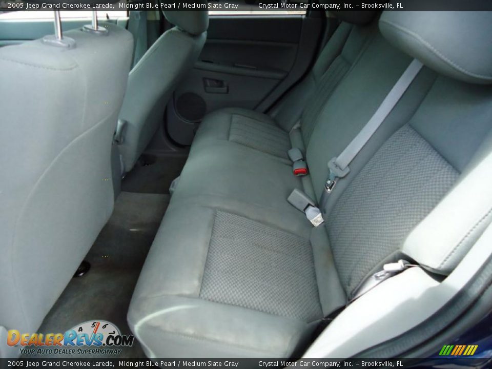 2005 Jeep Grand Cherokee Laredo Midnight Blue Pearl / Medium Slate Gray Photo #8