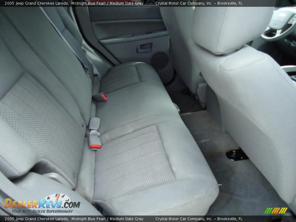 2005 Jeep Grand Cherokee Laredo Midnight Blue Pearl / Medium Slate Gray Photo #16