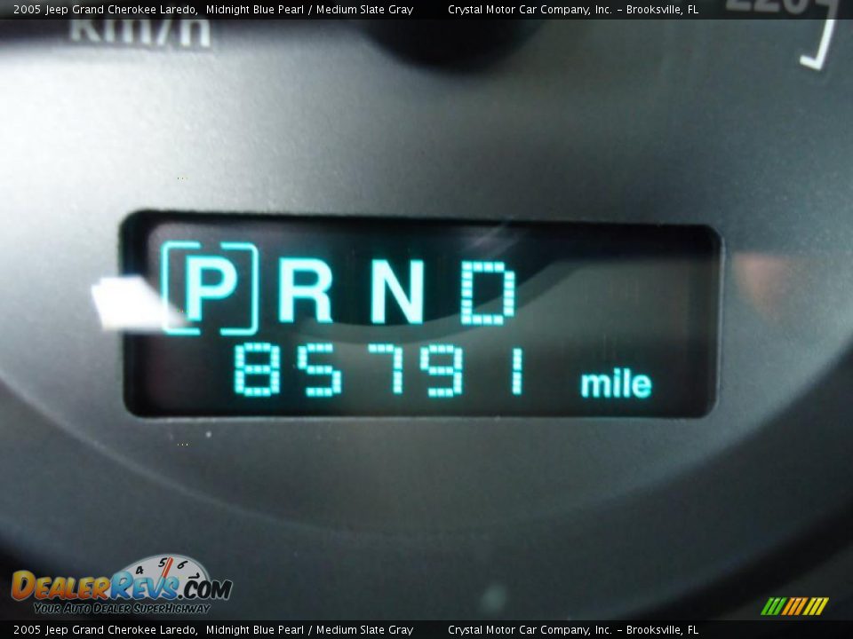 2005 Jeep Grand Cherokee Laredo Midnight Blue Pearl / Medium Slate Gray Photo #30