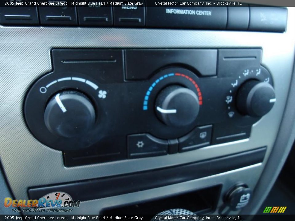 2005 Jeep Grand Cherokee Laredo Midnight Blue Pearl / Medium Slate Gray Photo #33