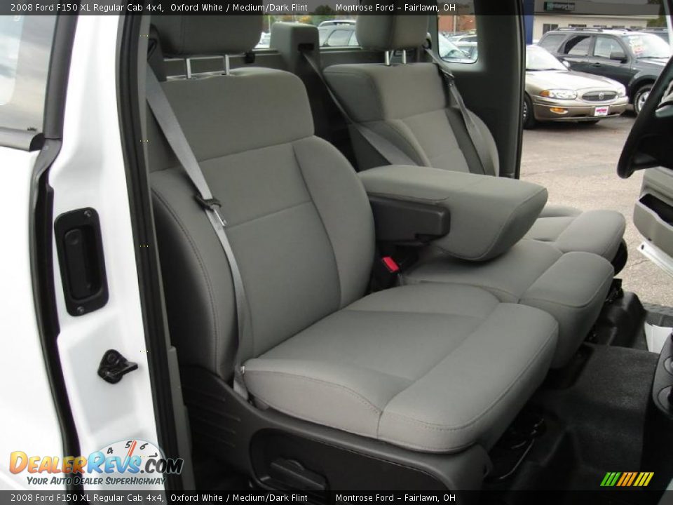 Medium Dark Flint Interior 2008 Ford F150 Xl Regular Cab