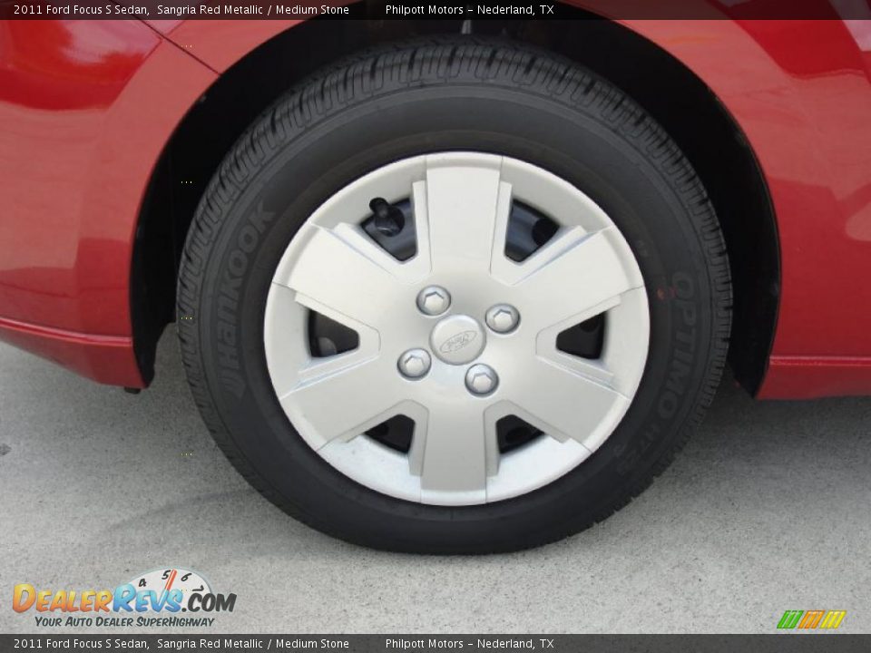 2011 Ford Focus S Sedan Wheel Photo #10
